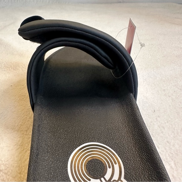 Nike NEW in BOX OffCourt Women’s Adjust Slide Black White, size 10 - Picture 15 of 16